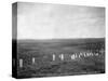 Custer's Battlefield Cemetery-H.R. Locke-Stretched Canvas