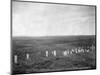 Custer's Battlefield Cemetery-H.R. Locke-Mounted Photographic Print