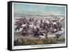 Custer's Last Charge-null-Framed Stretched Canvas