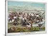 Custer's Last Charge-null-Stretched Canvas