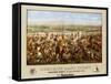 Custer's Last Fight Color Print from Painting-null-Framed Stretched Canvas