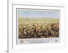 Custer's Last Fight-Edward Szmyd-Framed Art Print