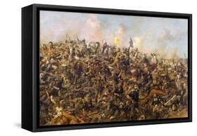 Custer's Last Stand by Edgar Samuel Paxson, 1899-Edgar Samuel Paxson-Framed Stretched Canvas