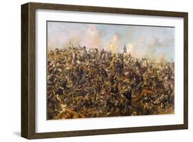 Custer's Last Stand by Edgar Samuel Paxson, 1899-Edgar Samuel Paxson-Framed Giclee Print