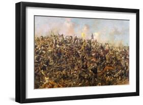 Custer's Last Stand by Edgar Samuel Paxson, 1899-Edgar Samuel Paxson-Framed Giclee Print