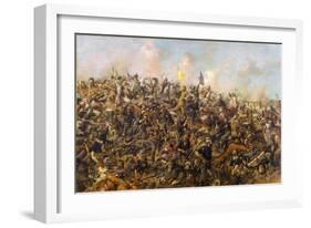 Custer's Last Stand by Edgar Samuel Paxson, 1899-Edgar Samuel Paxson-Framed Giclee Print