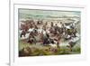 Custer's Last Stand-Theo Fuchs-Framed Premium Giclee Print