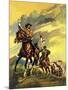 Custer's Last Stand-English School-Mounted Giclee Print