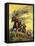 Custer's Last Stand-English School-Framed Stretched Canvas