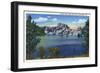 Custer State Park, South Dakota, View of Sylvan Lake in the Black Hills-Lantern Press-Framed Art Print