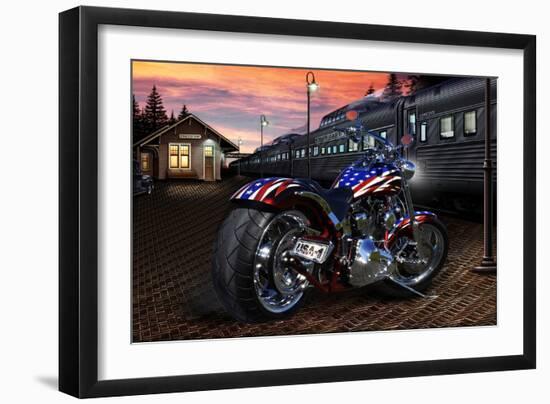 CUSTOM BUILT-HELEN FLINT-Framed Art Print