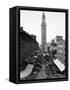 Custom House and Commercial Street-null-Framed Stretched Canvas