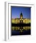 Custom House and River Liffey, Dublin, Eire (Republic of Ireland)-Roy Rainford-Framed Photographic Print