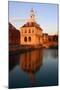 Custom House at Dusk, Purfleet, Kings Lynn, Norfolk-Peter Thompson-Mounted Photographic Print