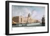 Custom House, Dublin, 1792-James Malton-Framed Art Print