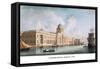 Custom House, Dublin, 1792-James Malton-Framed Stretched Canvas