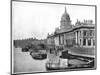 Custom House, Dublin, Ireland, Late 19th Century-John L Stoddard-Mounted Premium Giclee Print