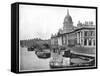 Custom House, Dublin, Ireland, Late 19th Century-John L Stoddard-Framed Stretched Canvas