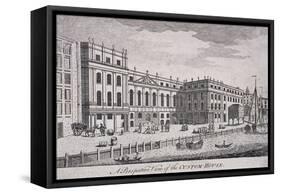 Custom House, London, 1800-William Watts-Framed Stretched Canvas