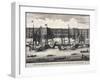 Custom House, London, C1750-Benjamin Cole-Framed Giclee Print