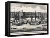 Custom House, London, C1750-Benjamin Cole-Framed Stretched Canvas