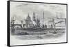 Custom House, London, C1840-John Newman-Framed Stretched Canvas