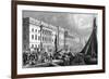 Custom House, London-Thomas H Shepherd-Framed Premium Giclee Print