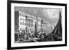 Custom House, London-Thomas H Shepherd-Framed Premium Giclee Print