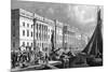 Custom House, London-Thomas H Shepherd-Mounted Premium Giclee Print