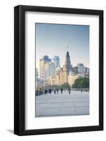 Custom House on the Bund, Shanghai, China-Jon Arnold-Framed Photographic Print