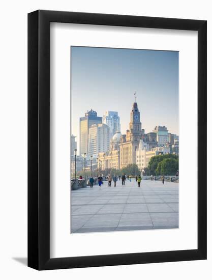 Custom House on the Bund, Shanghai, China-Jon Arnold-Framed Photographic Print