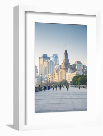 Custom House on the Bund, Shanghai, China-Jon Arnold-Framed Photographic Print