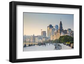 Custom House on the Bund, Shanghai, China-Jon Arnold-Framed Photographic Print