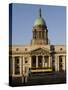 Custom House Quay, Dublin, Republic of Ireland, Europe-Oliviero Olivieri-Stretched Canvas