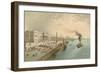 Custom House Quay, Greenock-English School-Framed Giclee Print