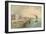 Custom House Quay, Greenock-English School-Framed Giclee Print