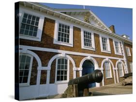 Custom House, Quayside, Exeter, Devon, England, United Kingdom-Jean Brooks-Stretched Canvas