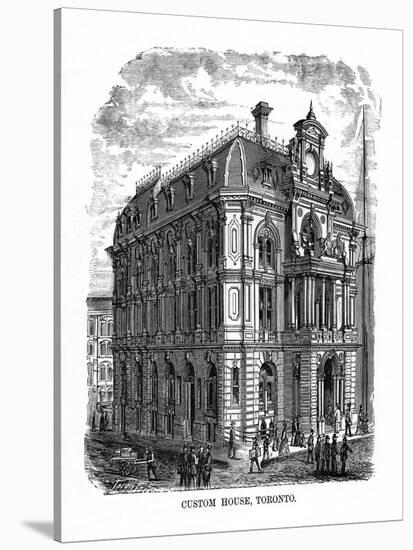 Custom House, Toronto, Ontario, Canada, 19th Century-null-Stretched Canvas