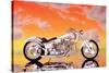 Custom Motorcycle-null-Stretched Canvas