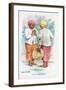 Customary Greeting in Ceylon, 1907-English School-Framed Giclee Print