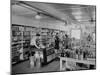 Customers Buying Supplies at Local Store-null-Mounted Photographic Print