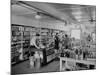 Customers Buying Supplies at Local Store-null-Mounted Photographic Print