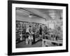 Customers Buying Supplies at Local Store-null-Framed Photographic Print