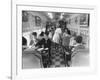 Customers Inside Neal's Diner-Yale Joel-Framed Photographic Print