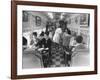 Customers Inside Neal's Diner-Yale Joel-Framed Photographic Print
