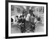 Customers Inside Neal's Diner-Yale Joel-Framed Photographic Print