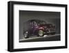 Customised Morris Minor Van-null-Framed Photographic Print