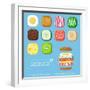 Customized Breakfast-Phoebe Yu-Framed Art Print