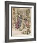 Customs, Christmas, Games-Arthur Rackham-Framed Art Print
