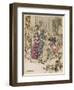 Customs, Christmas, Games-Arthur Rackham-Framed Art Print